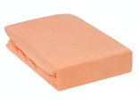 Prześcieradło Frotte z gumką łosoś  60x120 - dla dziecka 001